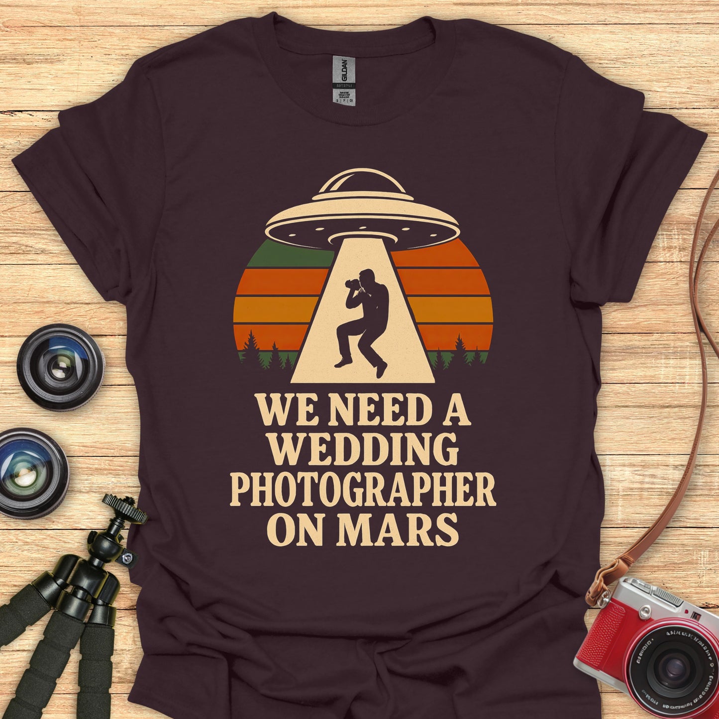 Mars Wedding Photographer T-Shirt