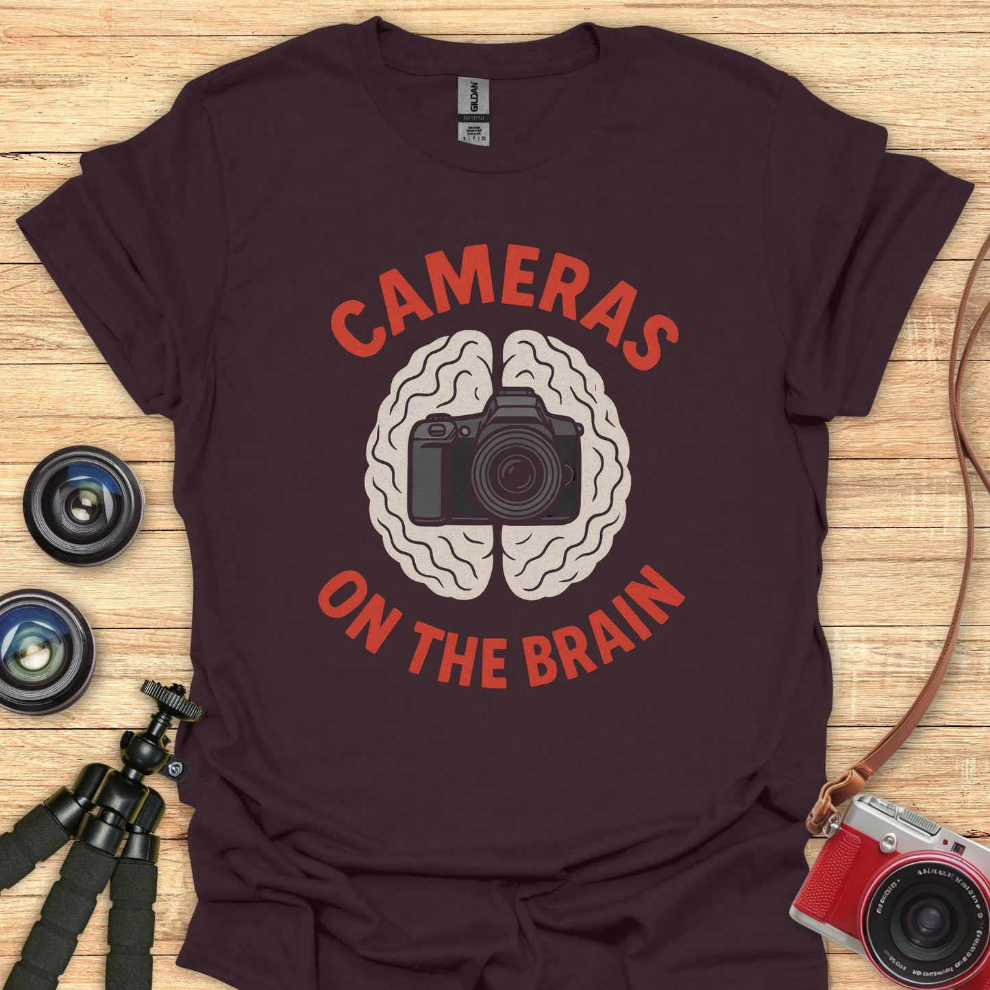 Camera Brain T-Shirt