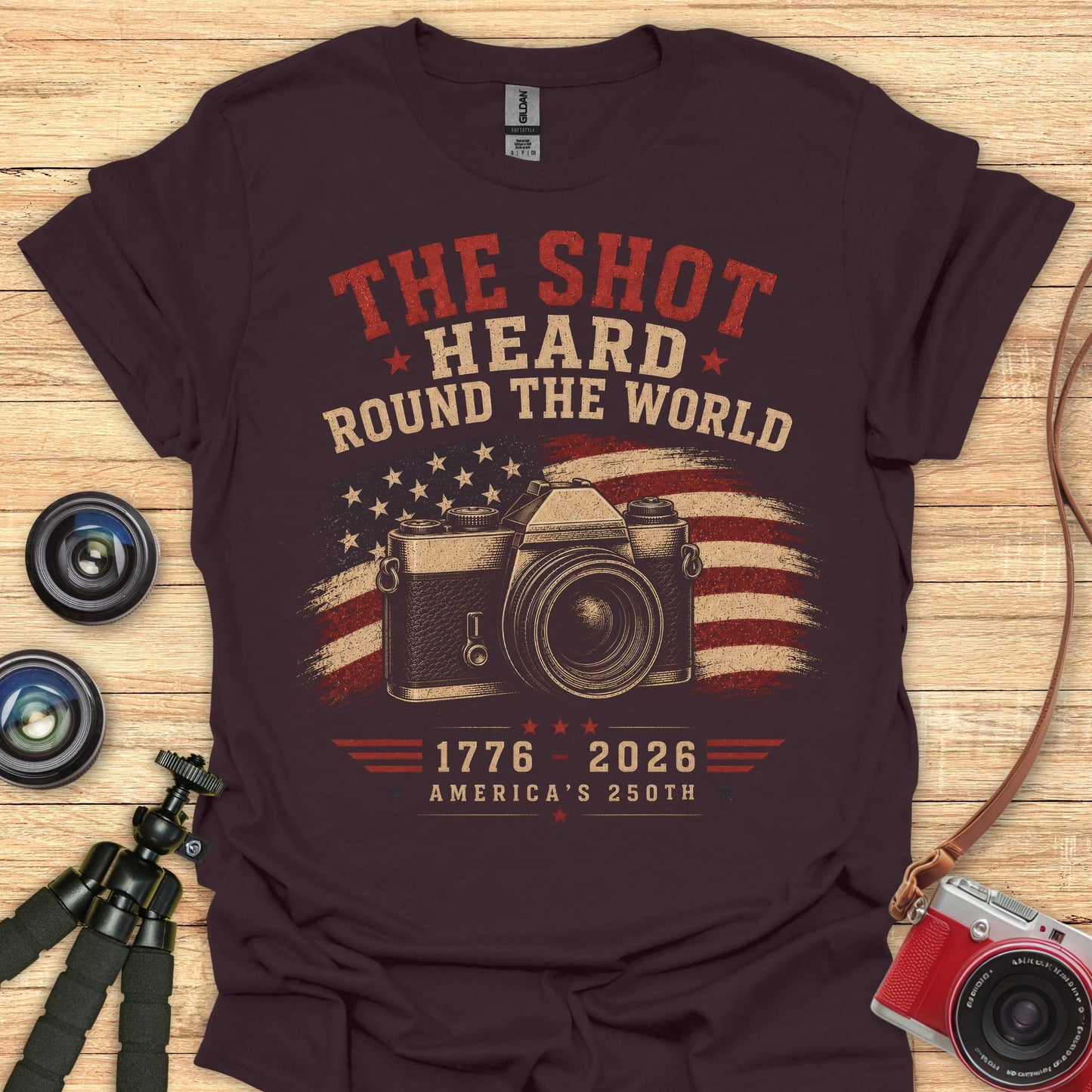 Shot Heard Round The World T-Shirt