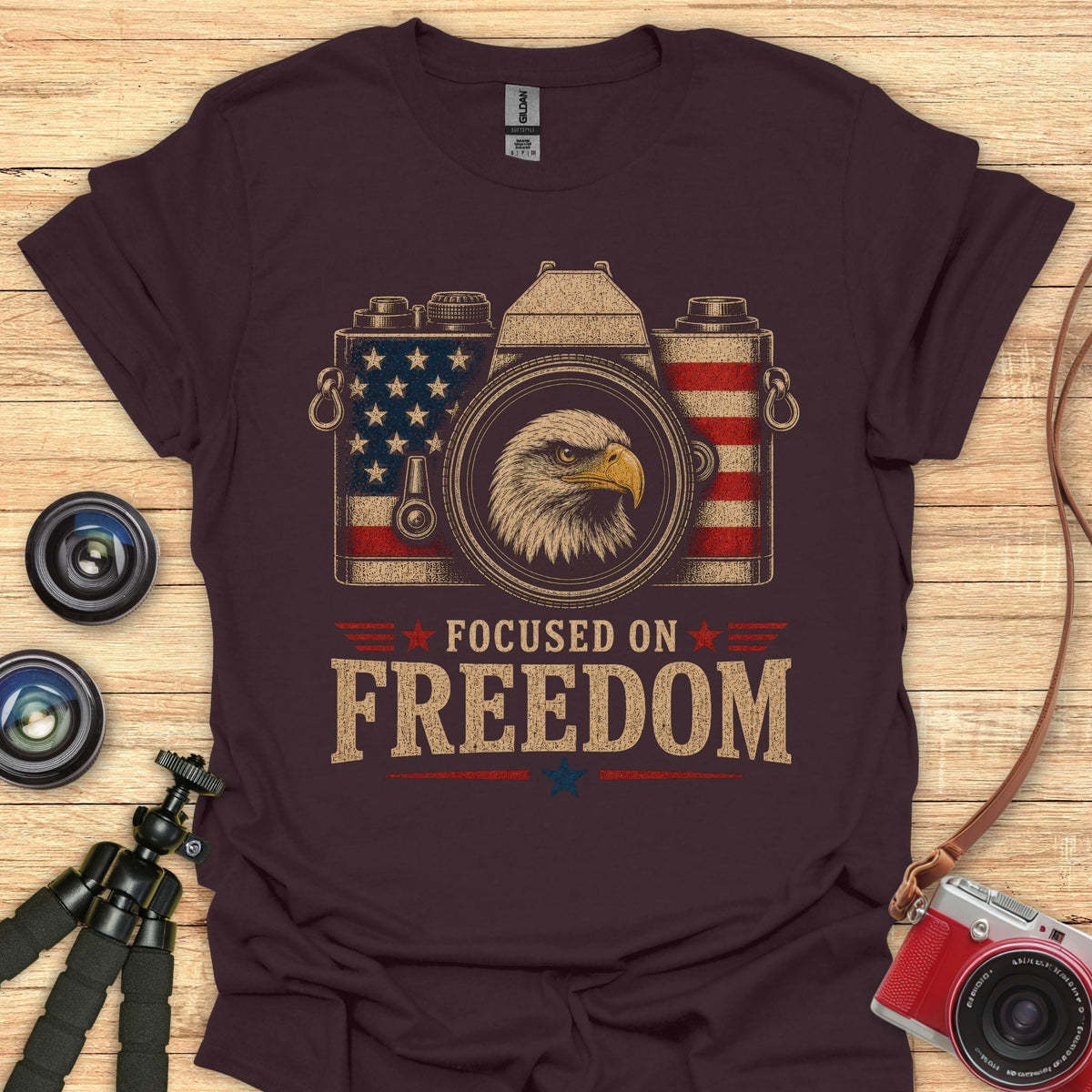 Focused On Freedom Eagle T-Shirt