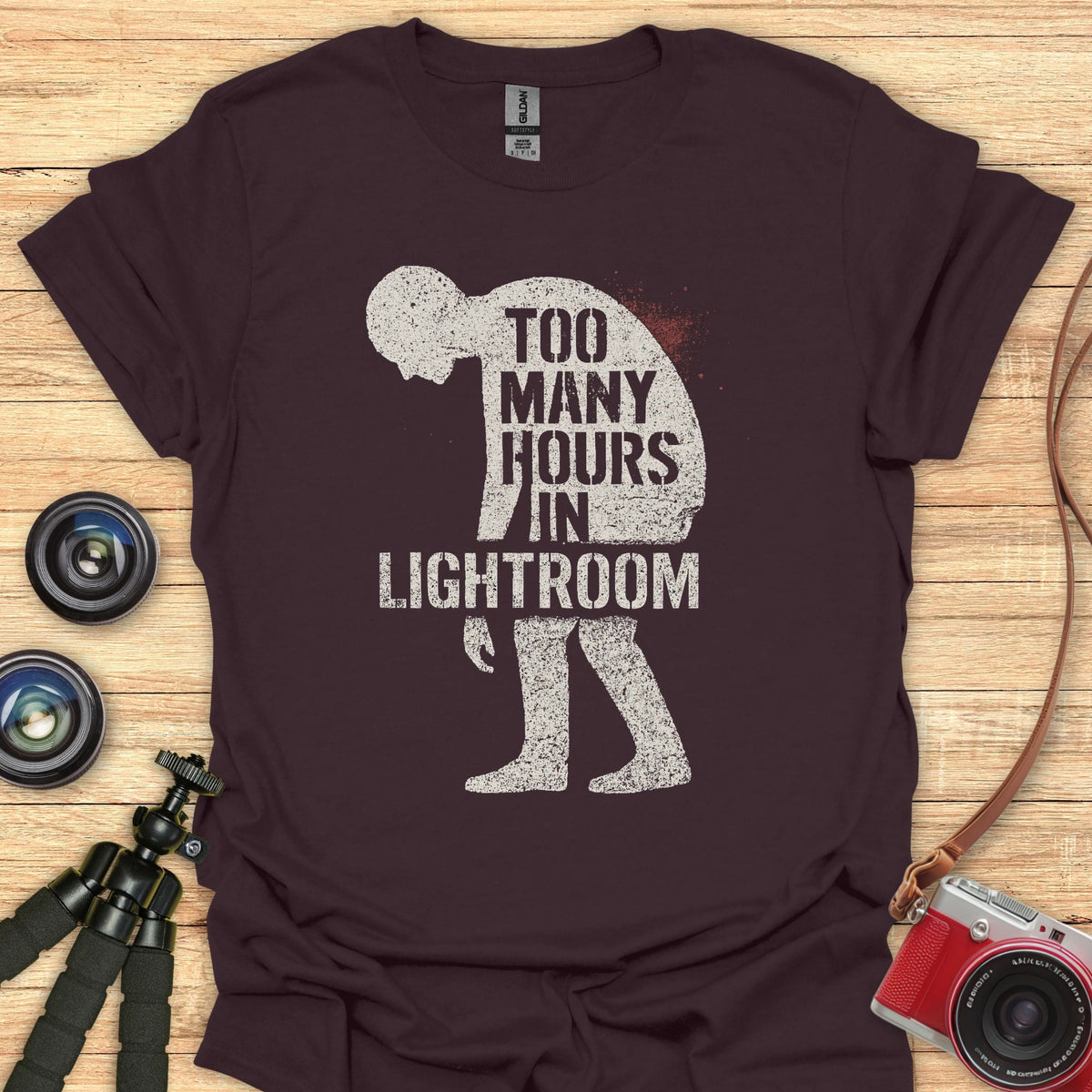 Photo Editing Posture T-Shirt
