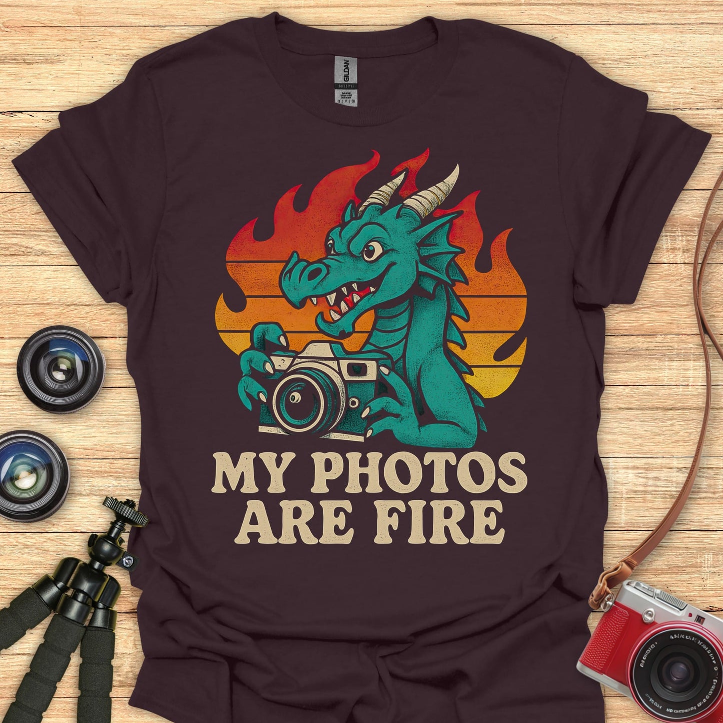 Dragon Photographer T-Shirt