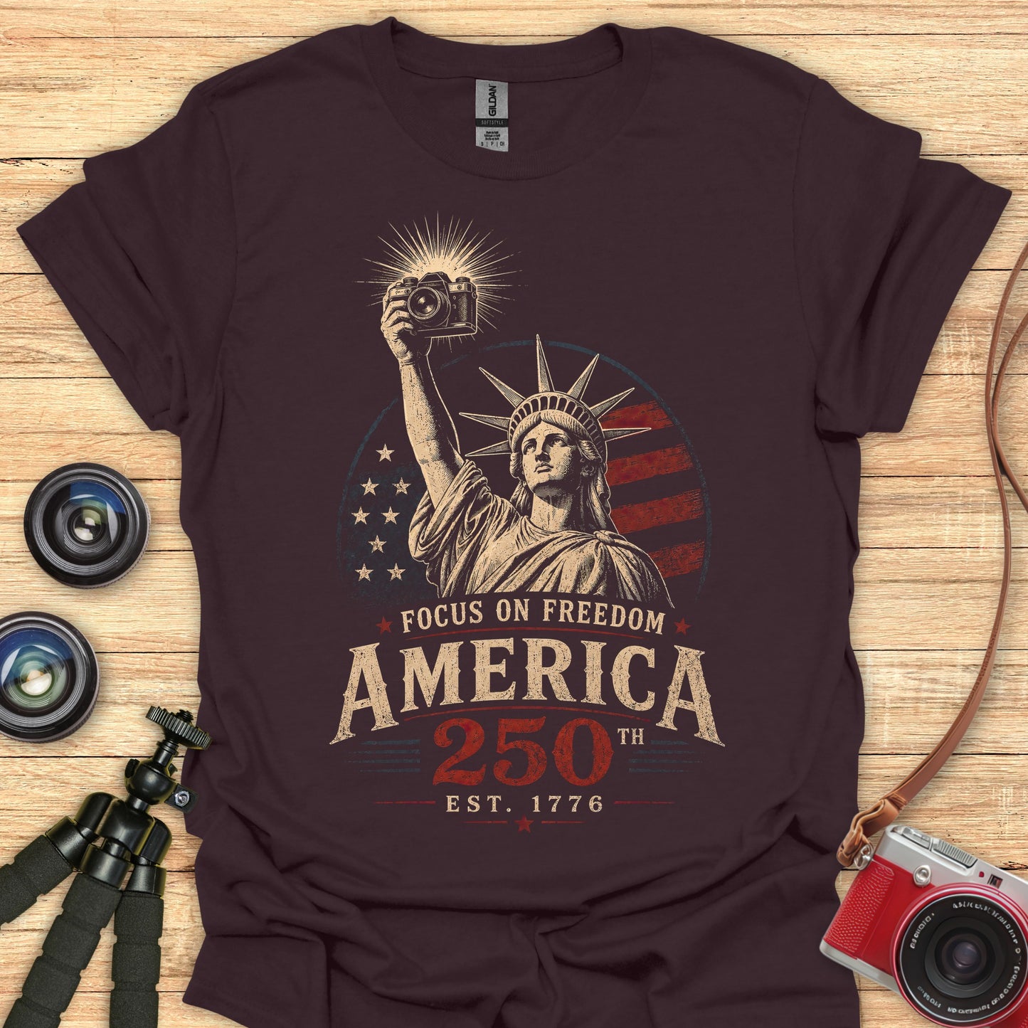 Liberty 250th Photographer T-Shirt