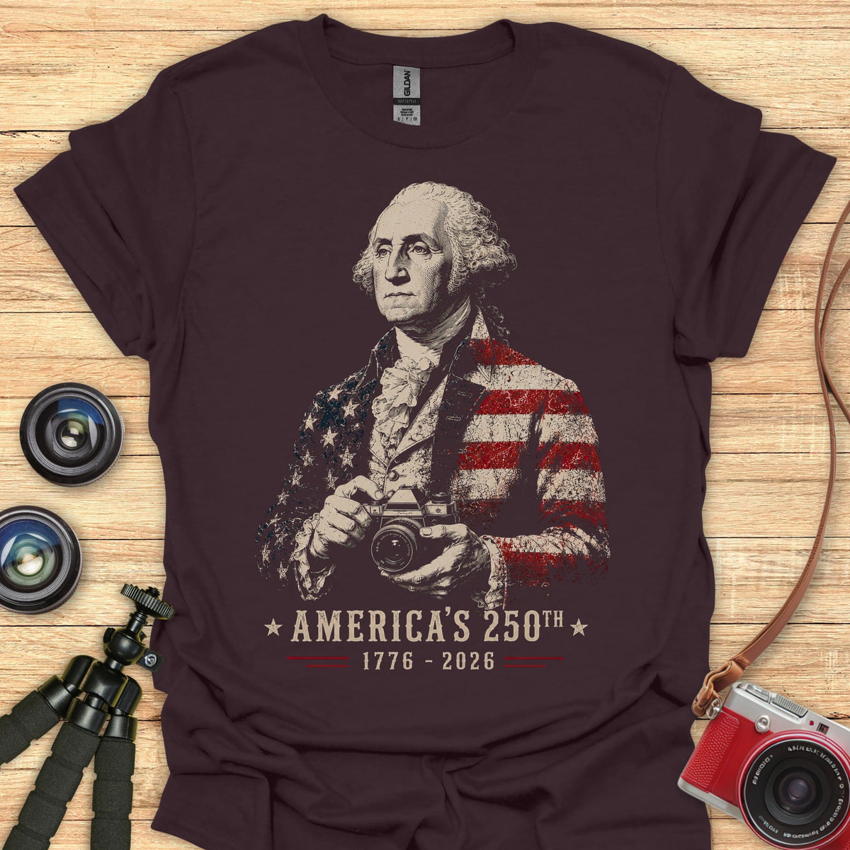 Washington Photog Double Exposure T-Shirt