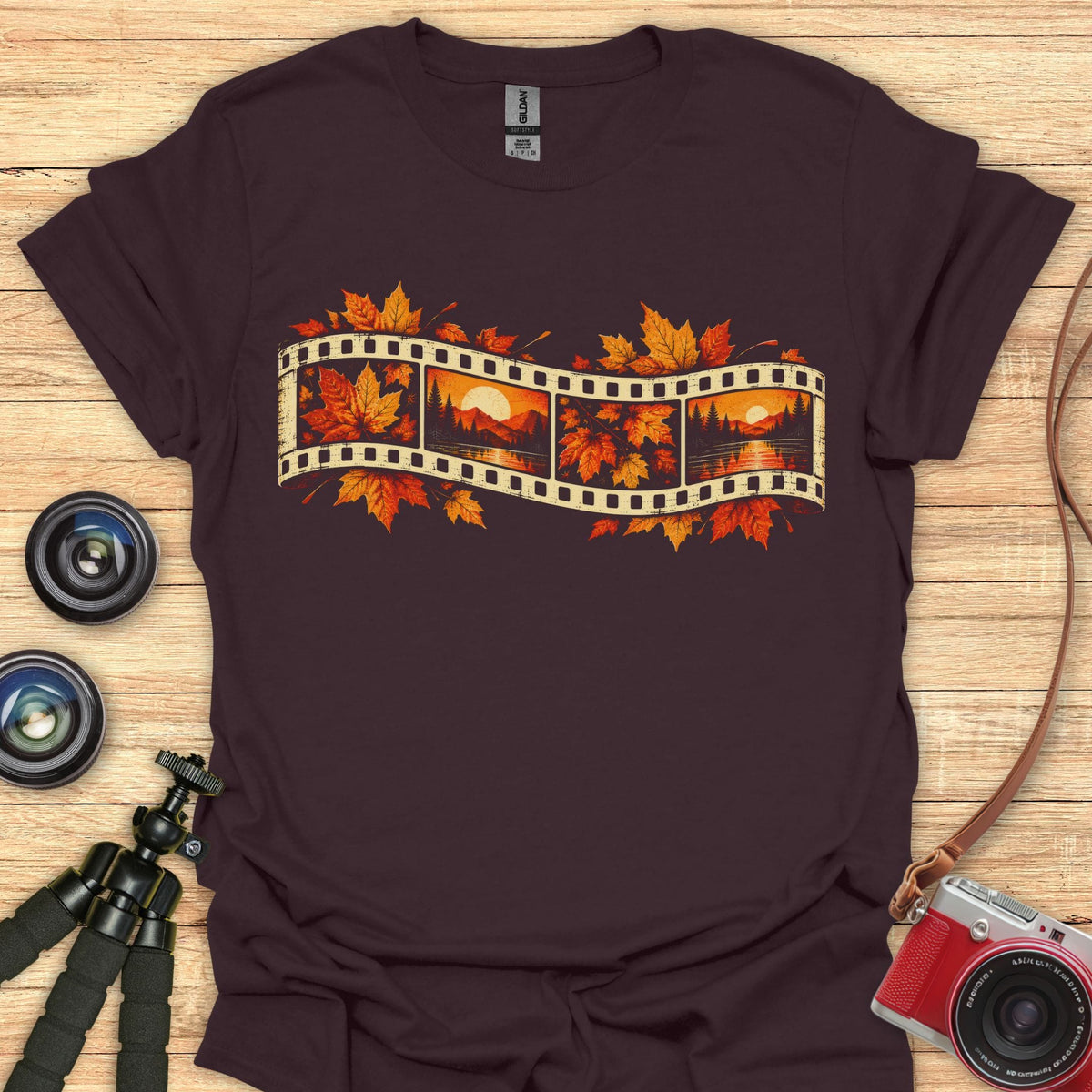 Fall Film Strip T-Shirt