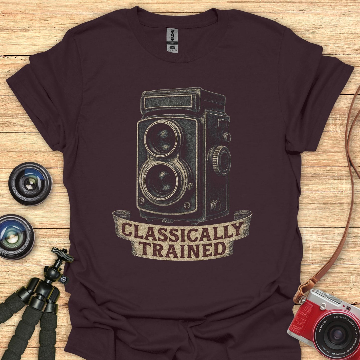 Classically Trained Twin Lens T-Shirt