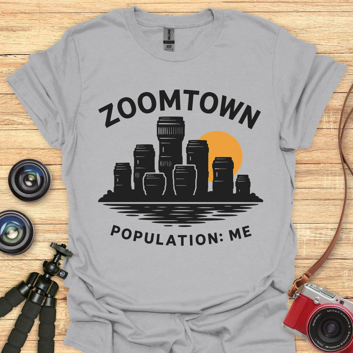Zoomtown Population T-Shirt