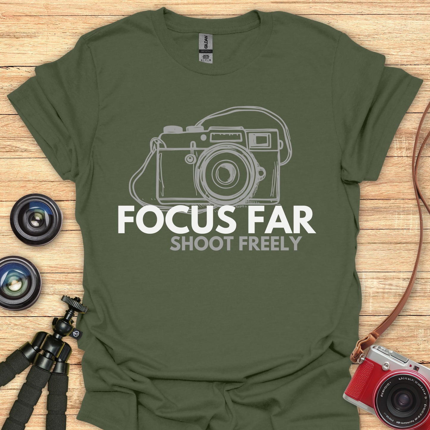 Focus Far Shoot Freely T-Shirt
