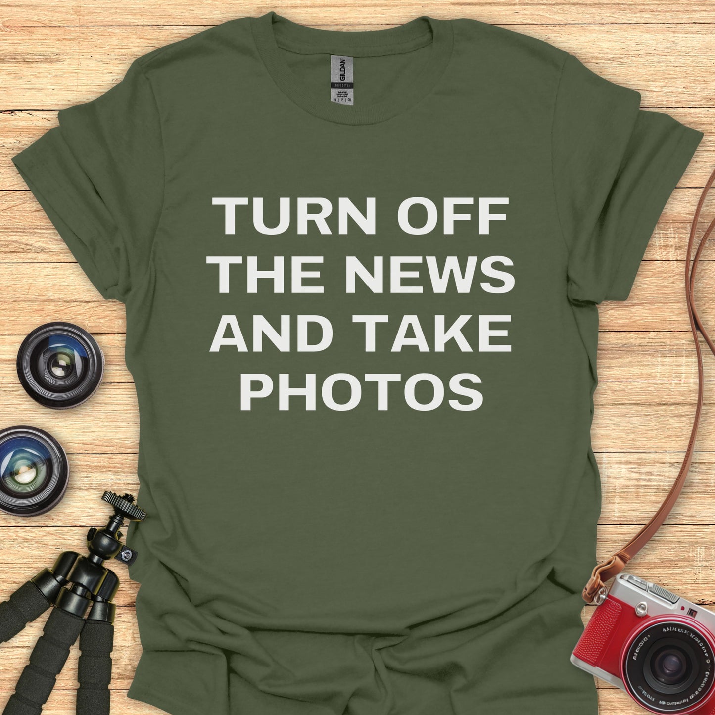 Turn Off The News T-Shirt