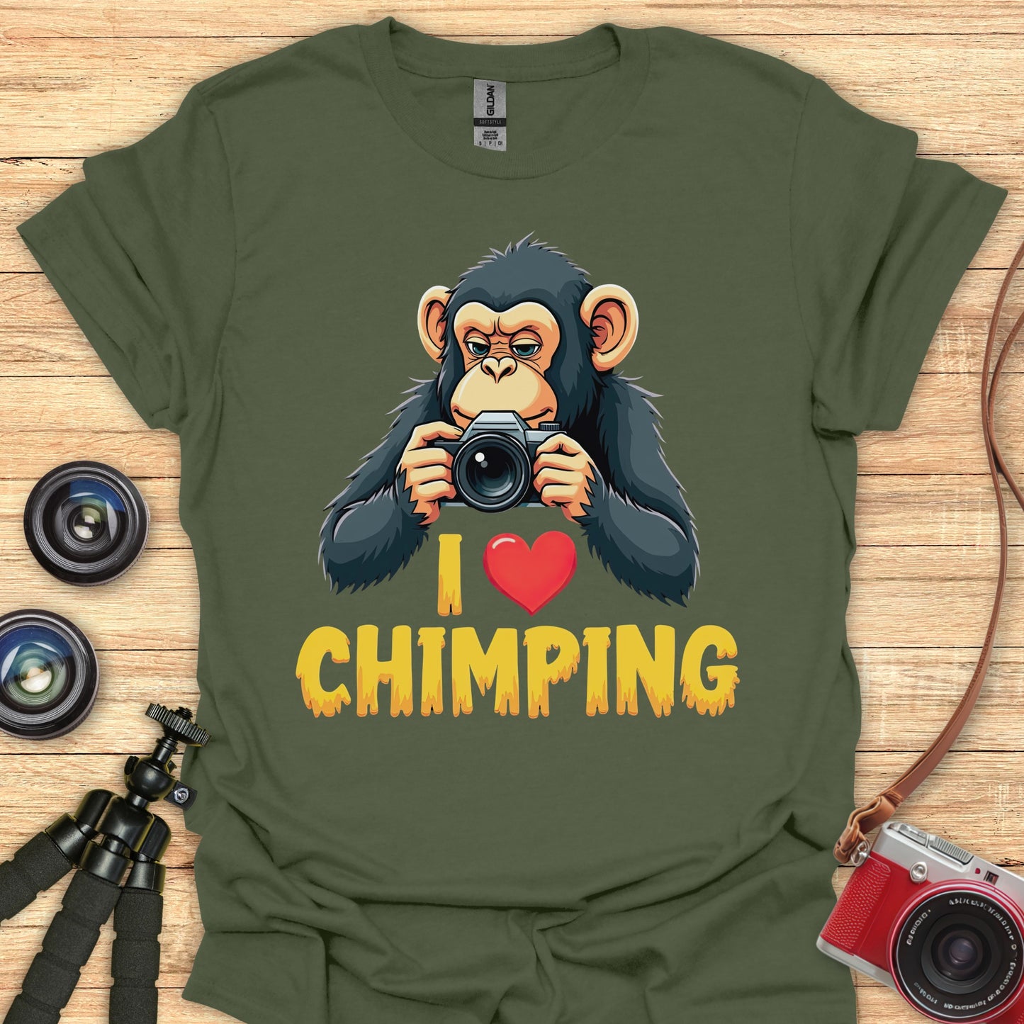 I Love Chimping T-Shirt