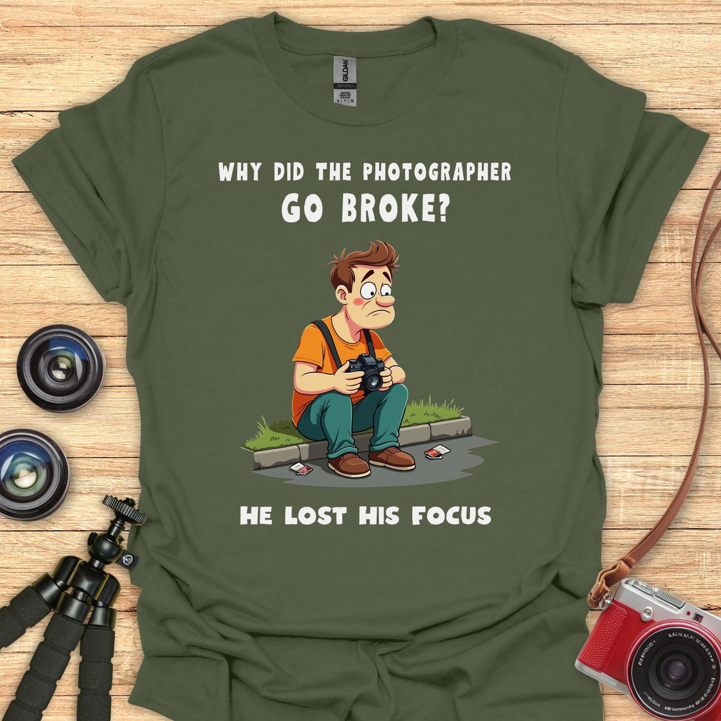 Photographer Went Broke T-Shirt