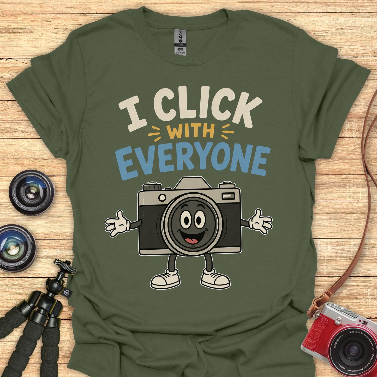 I Click With Everyone T-Shirt