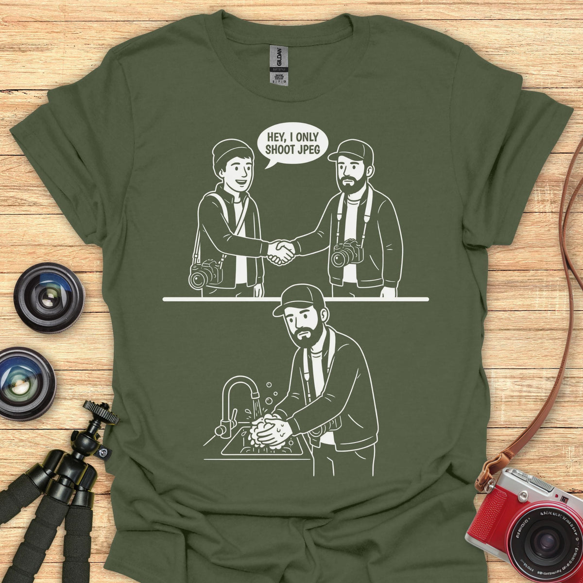 JPEG Gesture T-Shirt