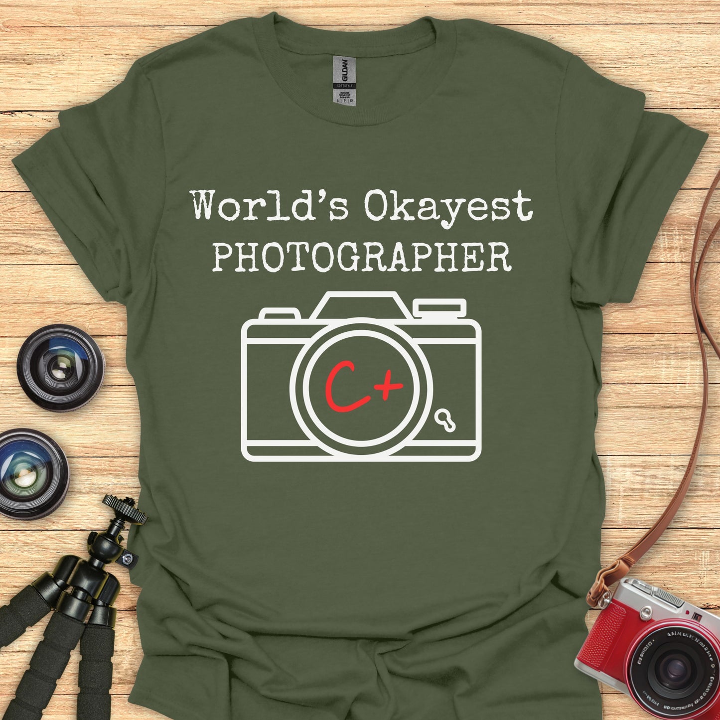 World's Okayest Photographer T-Shirt