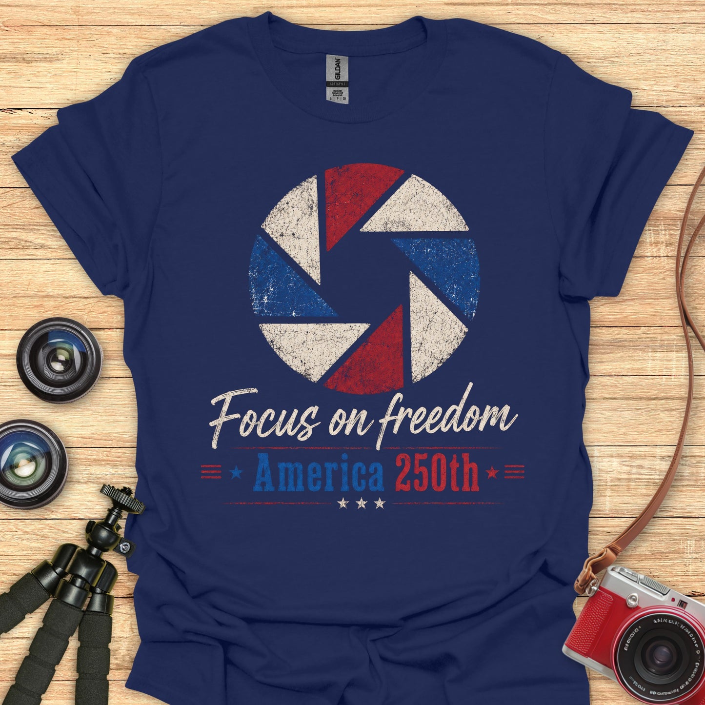Focus On Freedom Aperture T-Shirt