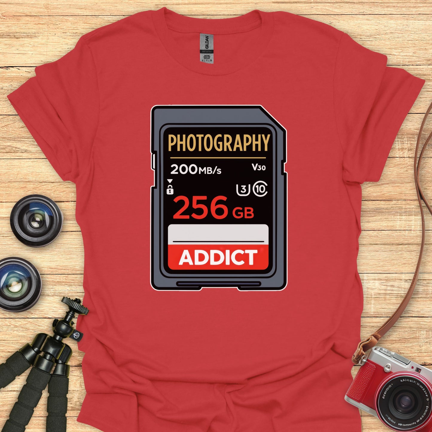 Photography Addict SD T-Shirt