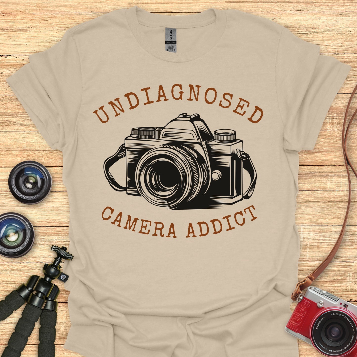 Undiagnosed Camera Addict T-Shirt