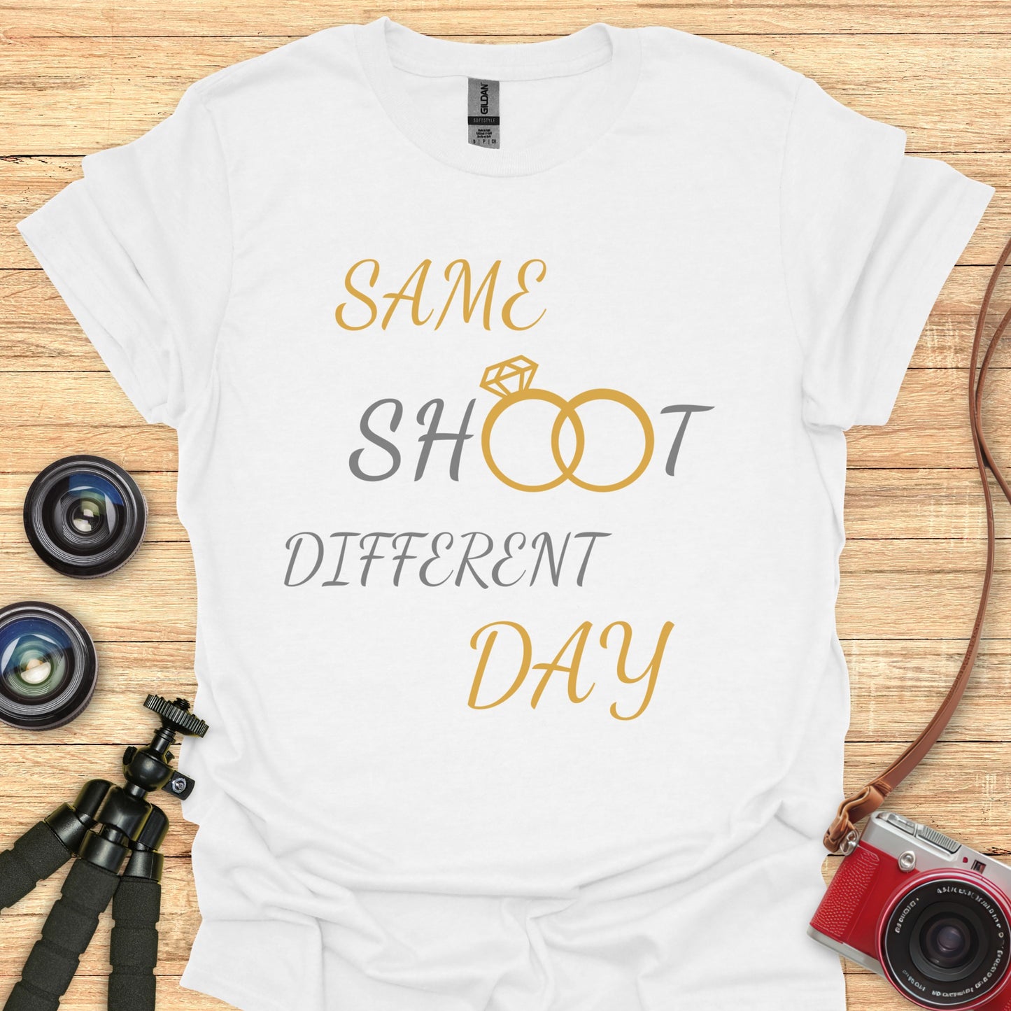 Wedding Photographer's Grind T-Shirt