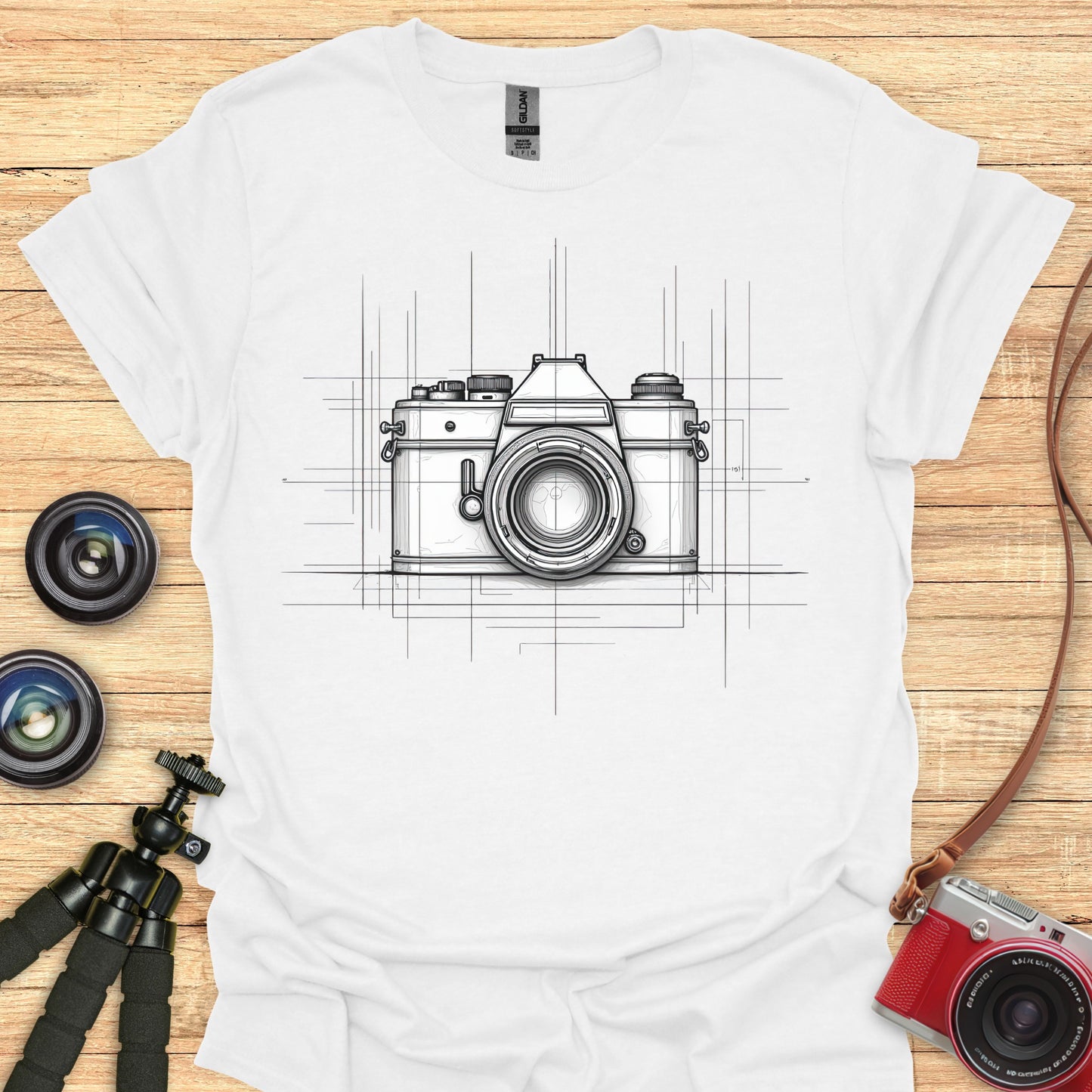 Shutterbug Sketch T-Shirt