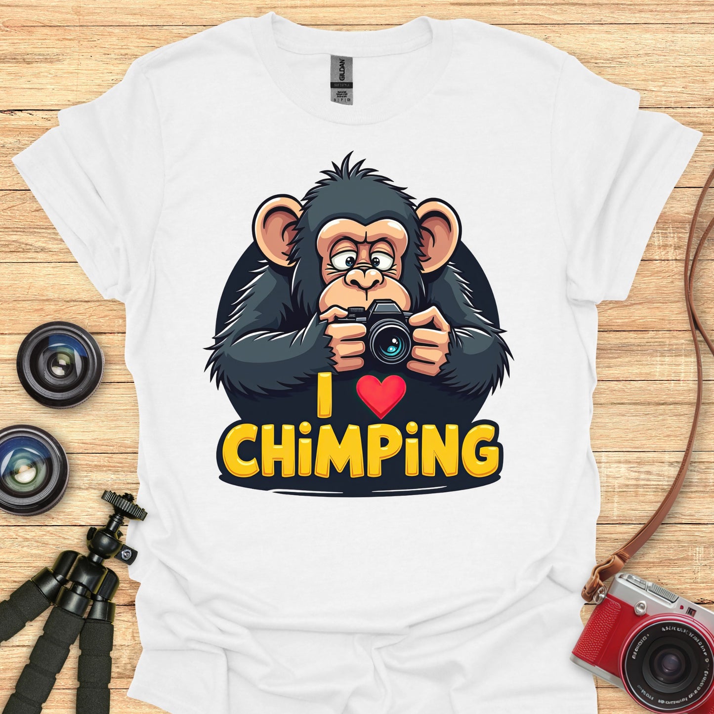 I Love Chimping T-Shirt