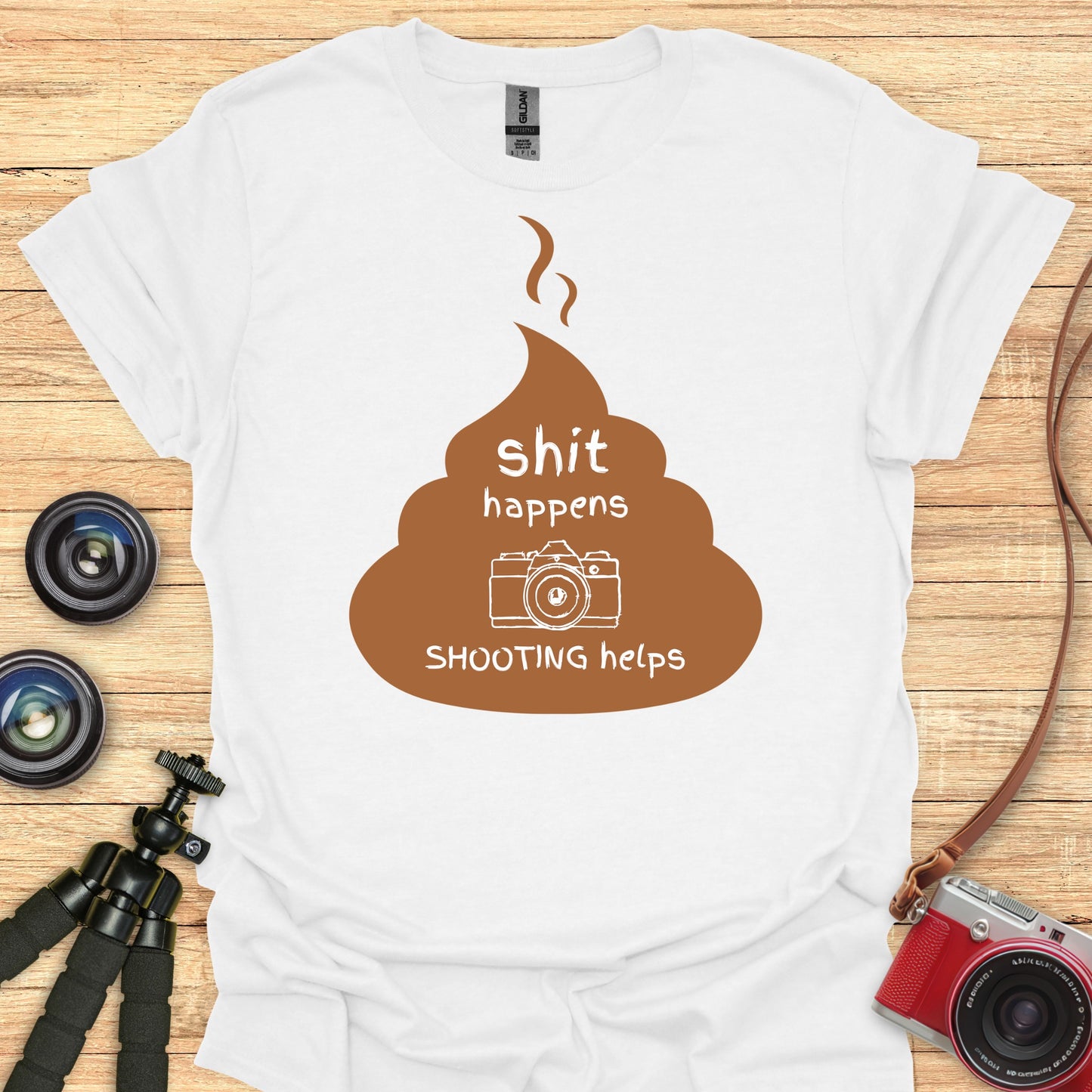 Shit Happens... Shooting Helps T-Shirt