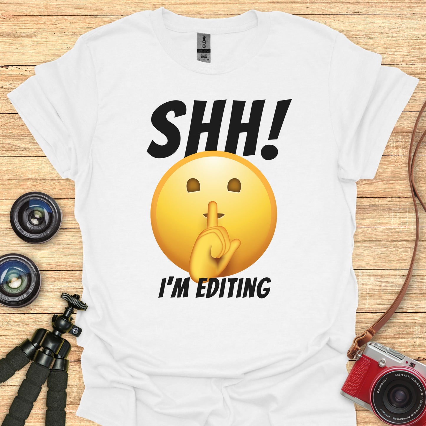 Shh! I'm Editing T-Shirt