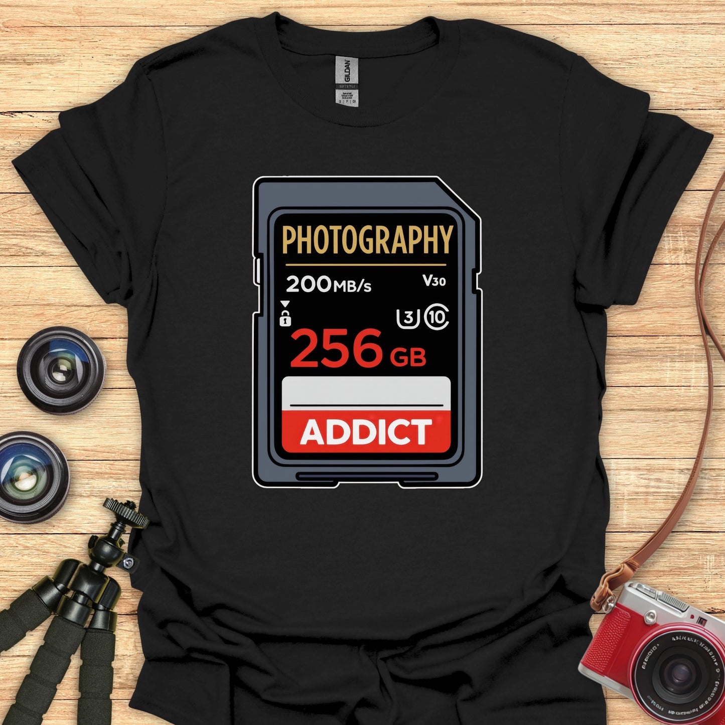 Photography Addict SD T-Shirt