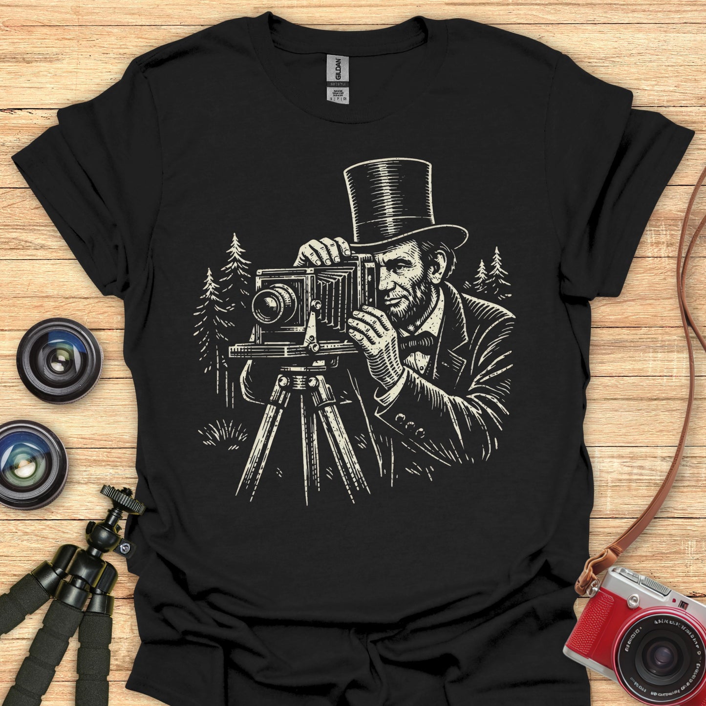 Lincoln Landscape Photog T-Shirt