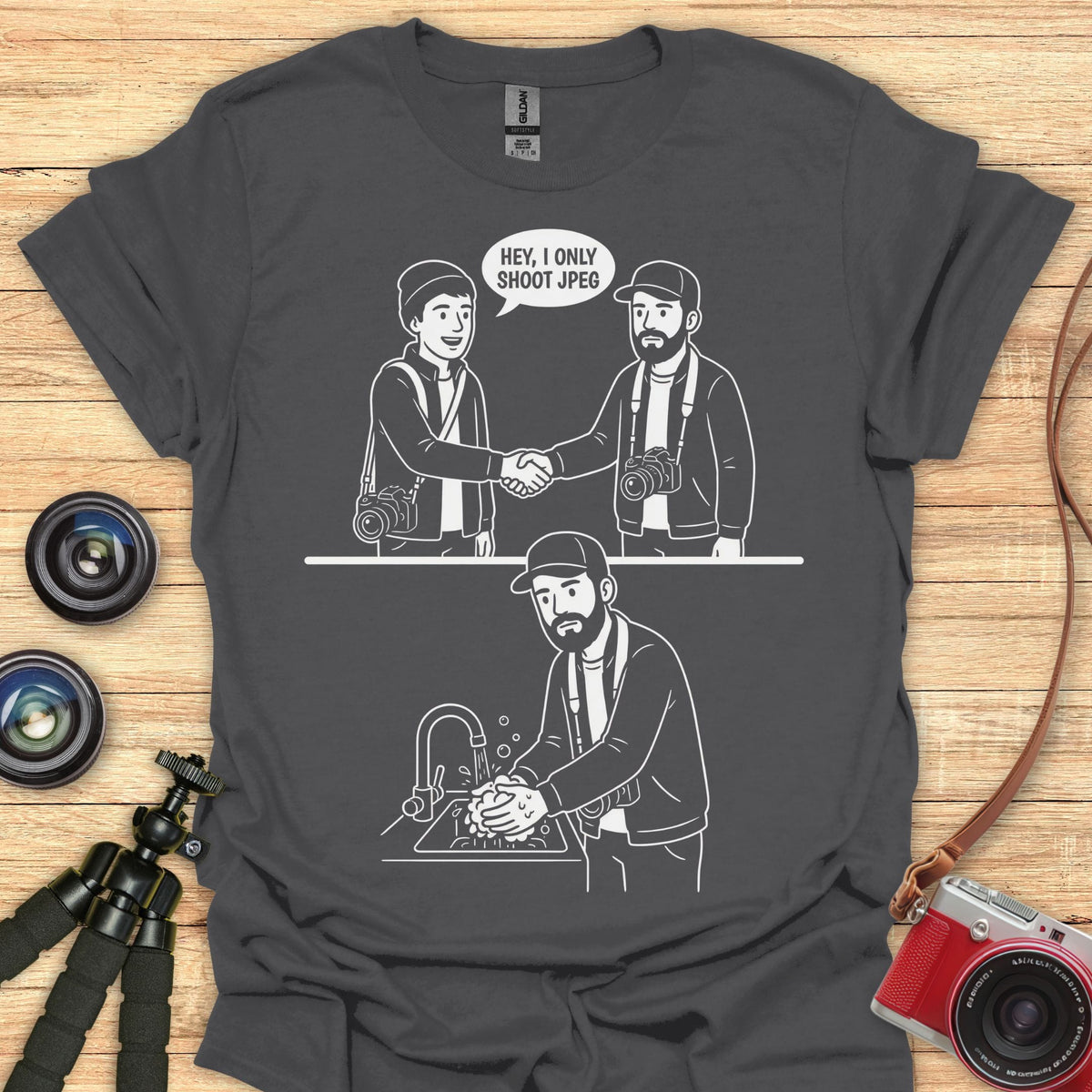 JPEG Gesture T-Shirt