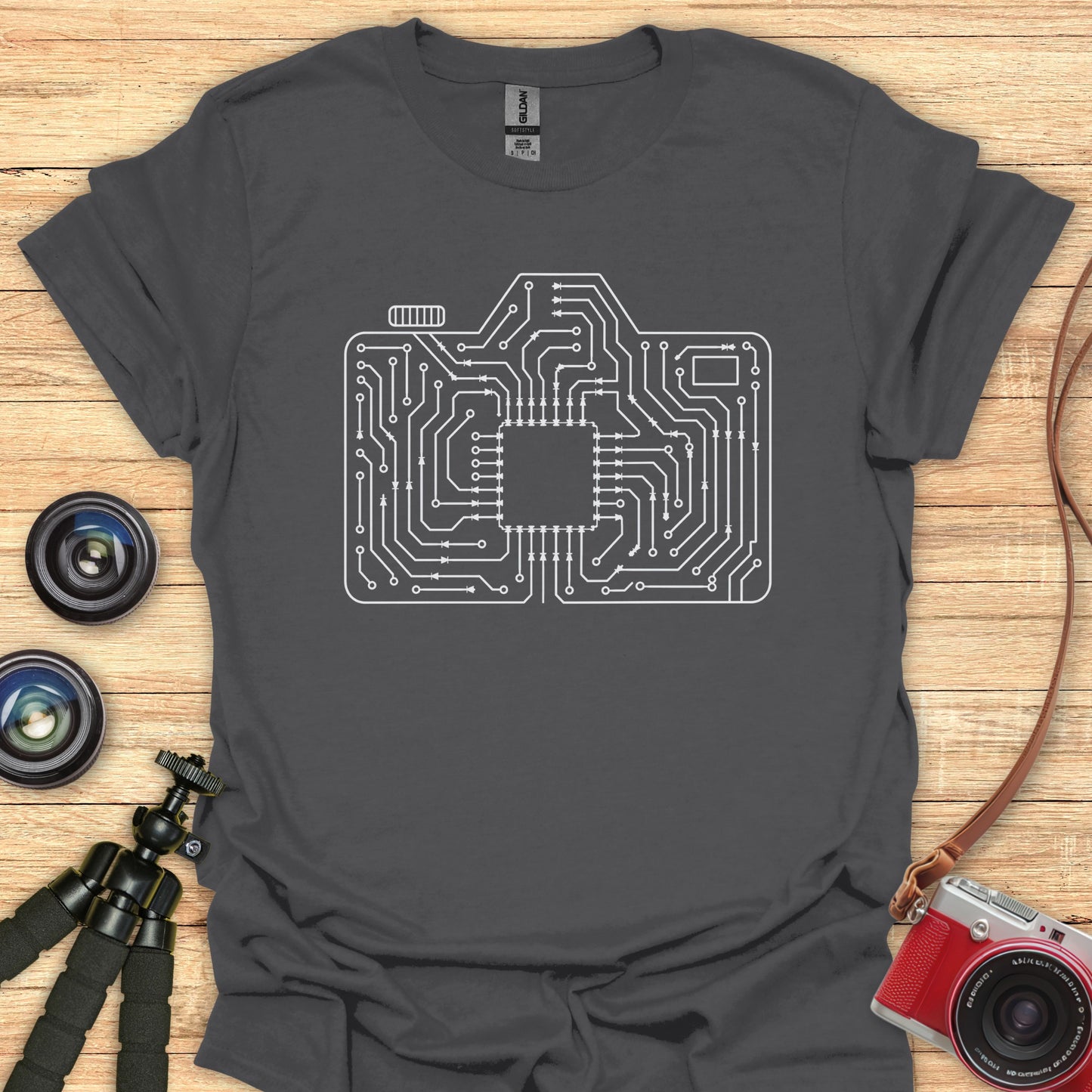 Camera Circuit Board T-Shirt