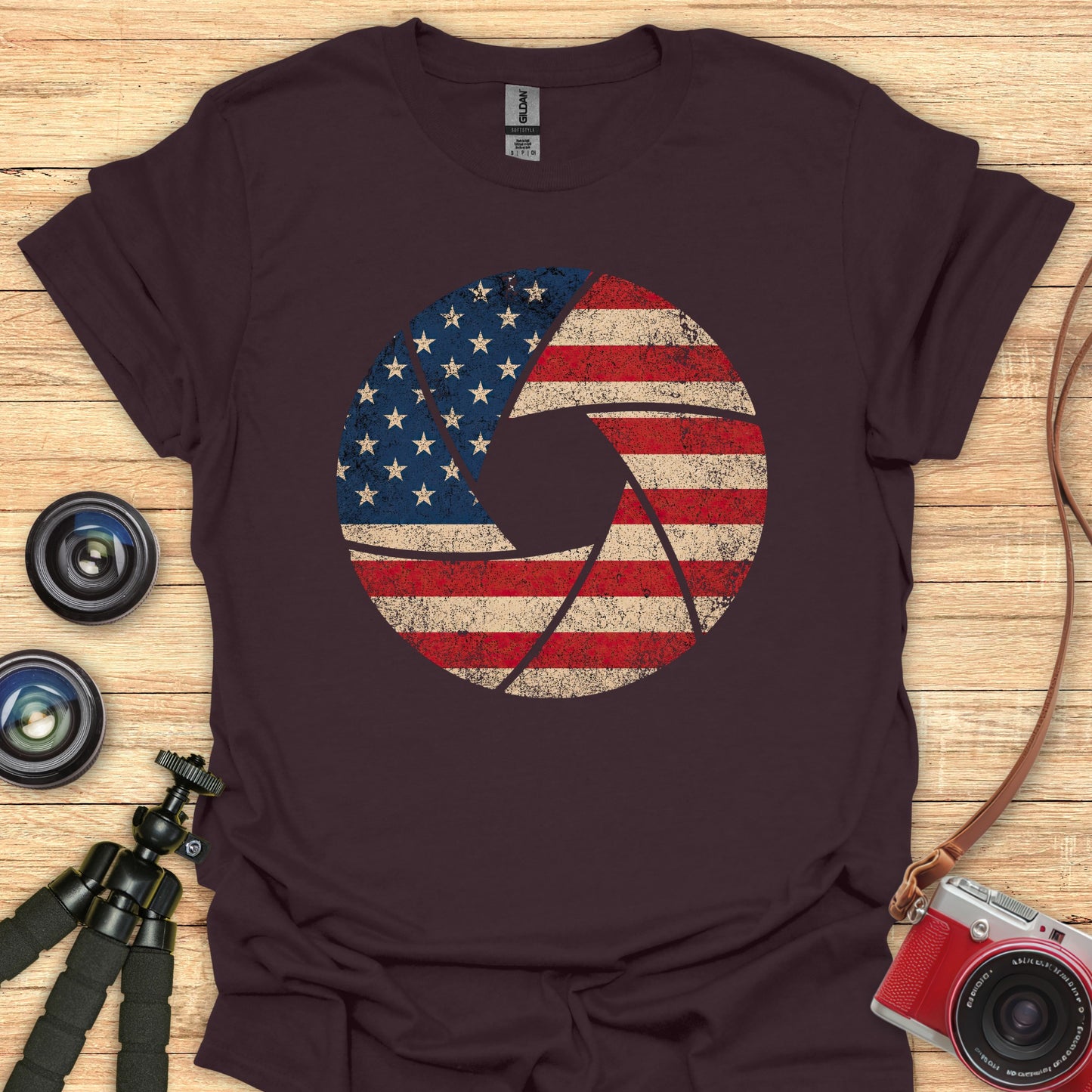 American Aperture Ring T-Shirt