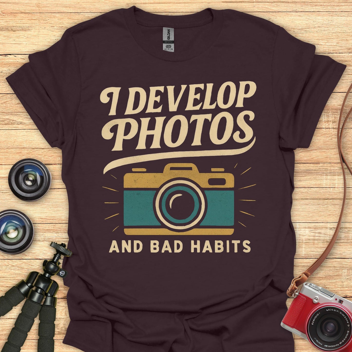 Bad Habit Photographer T-Shirt