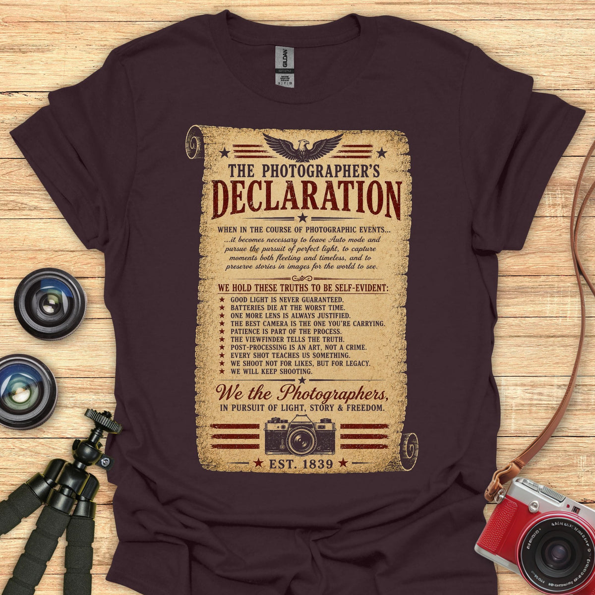 Photographer's Declaration T-Shirt