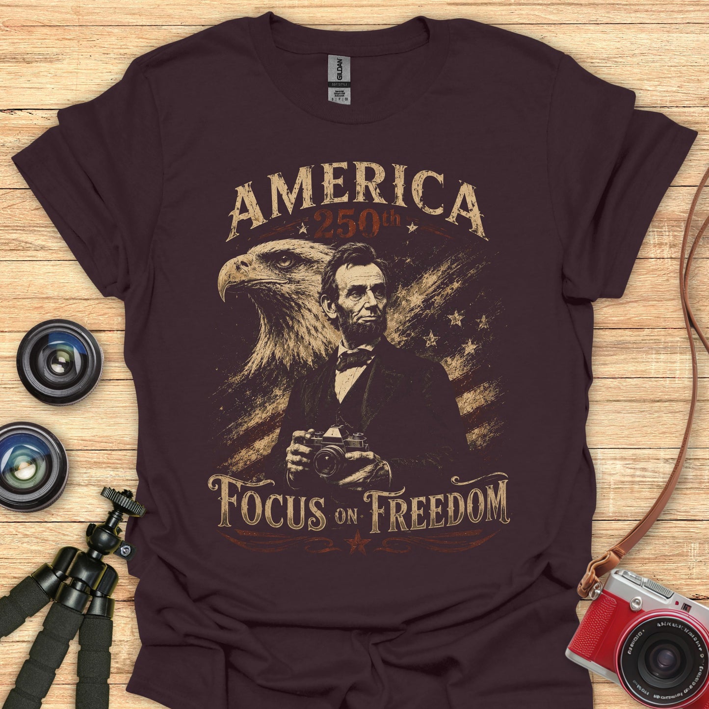 Lincoln Focus On Freedom T-Shirt