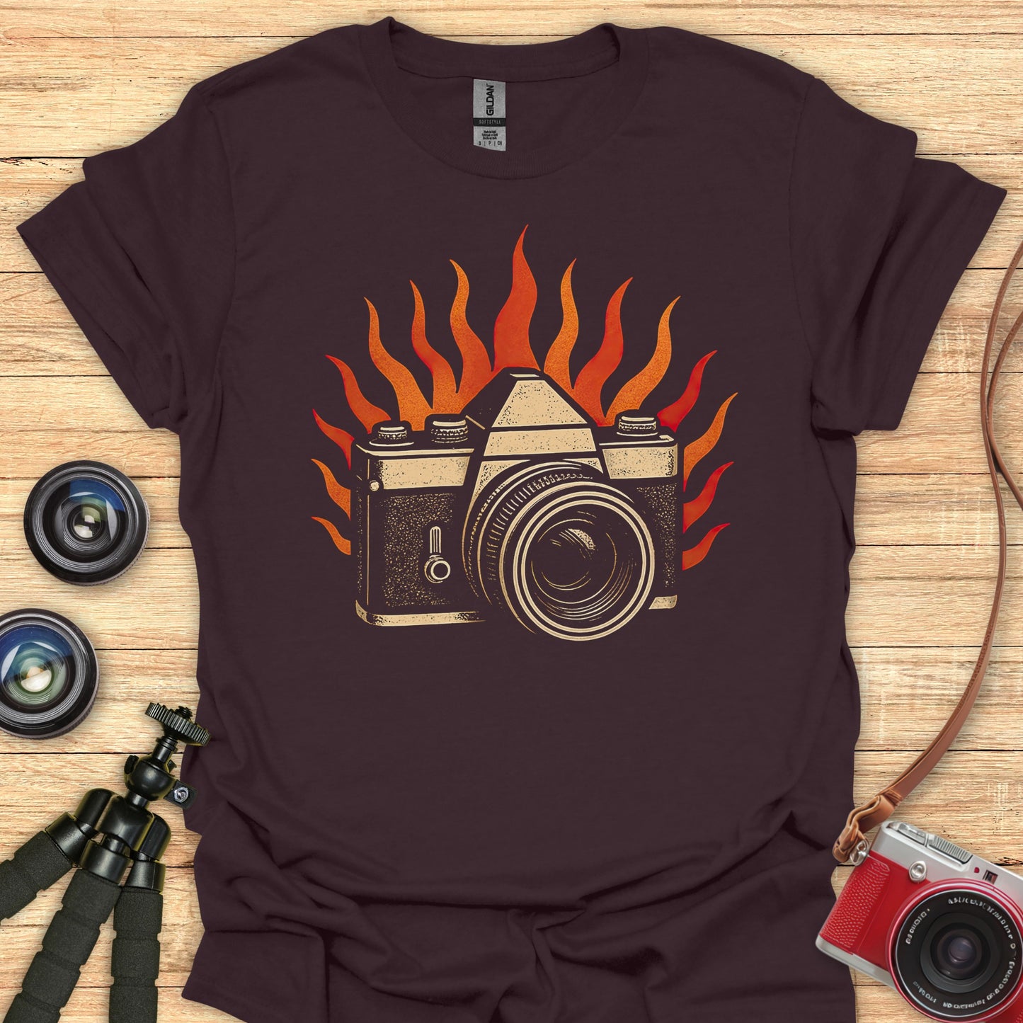 Overheating Handheld T-Shirt