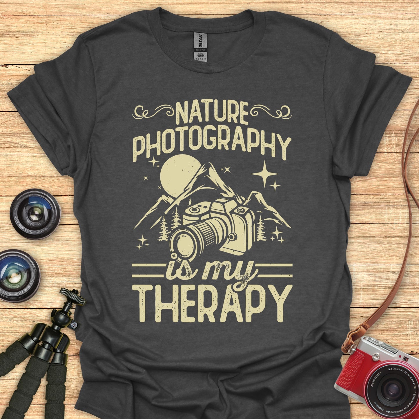 Nature Photography Is My Therapy T-Shirt