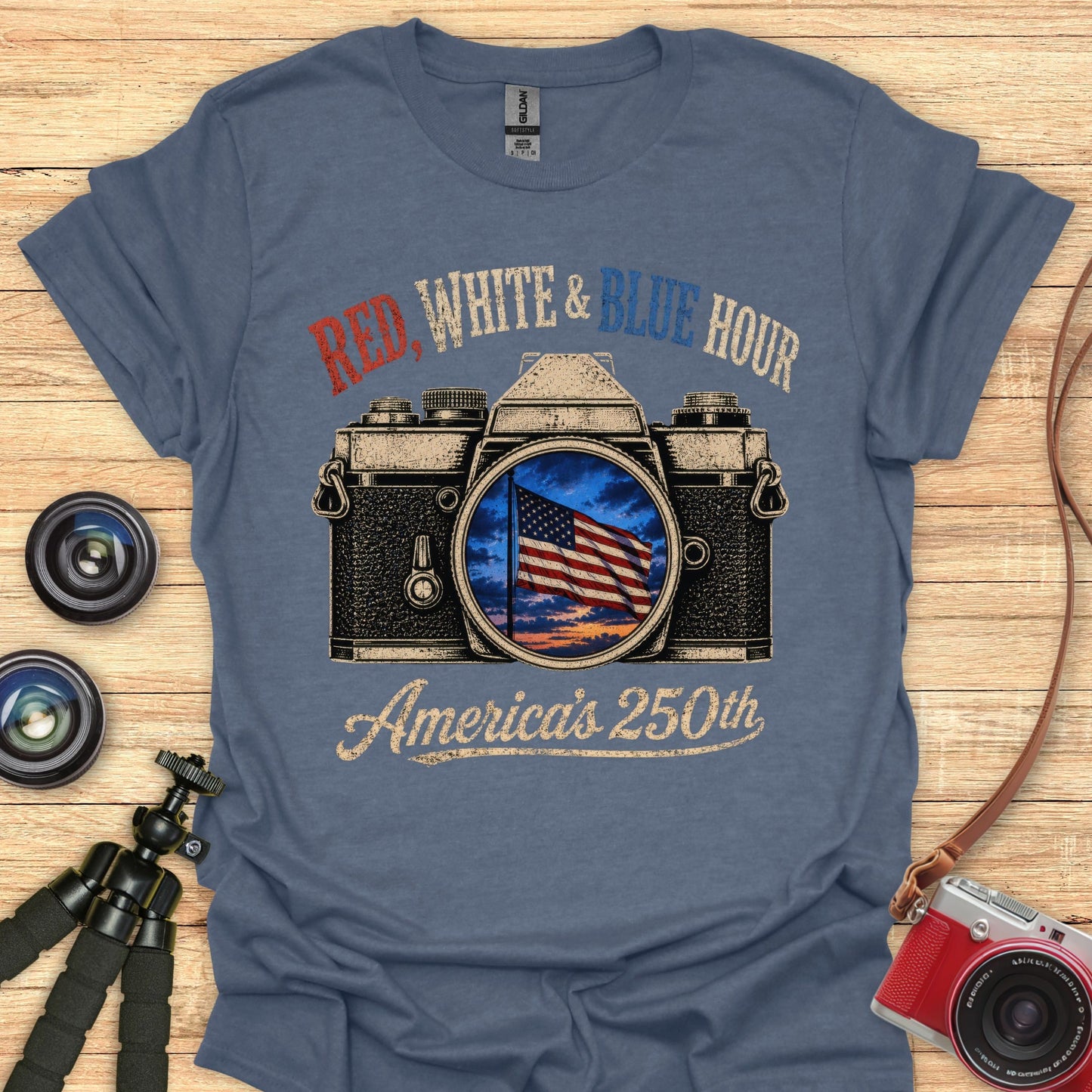 Red White & Blue Hour T-Shirt