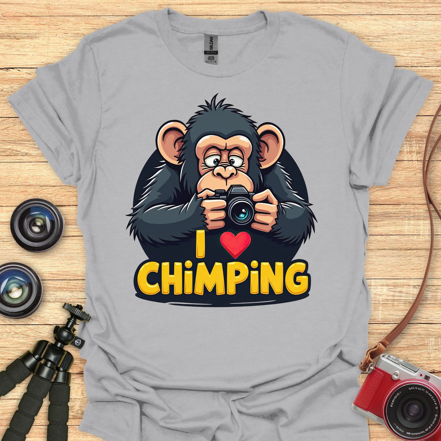 I Love Chimping T-Shirt