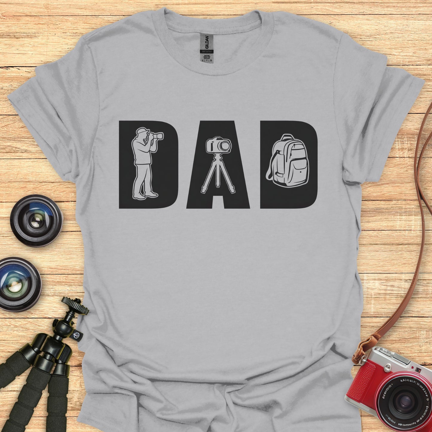 Dad Photographer T-Shirt