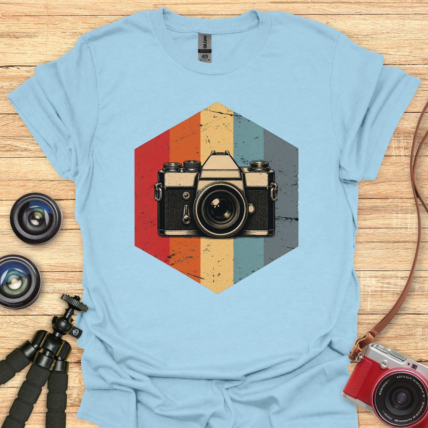 Retro Hexagon T-Shirt
