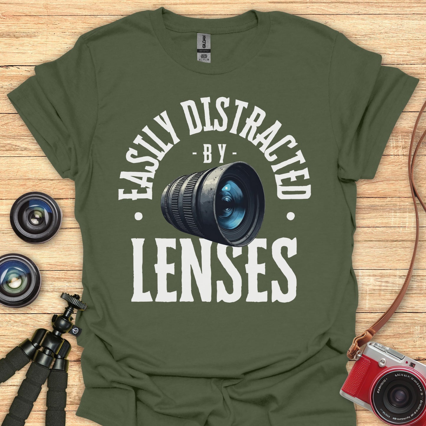 Easily Distracted By Lenses T-Shirt