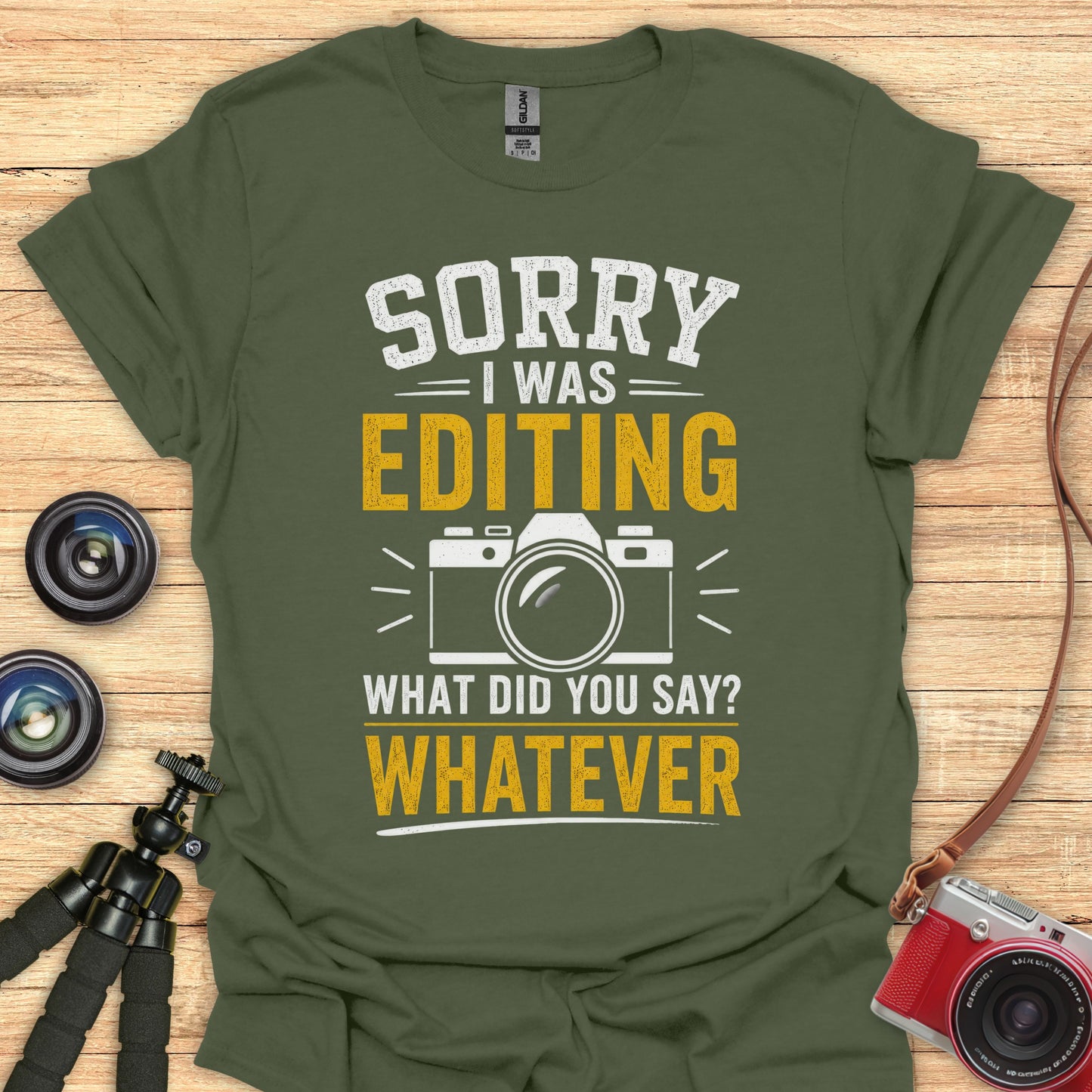 I Was Editing T-Shirt