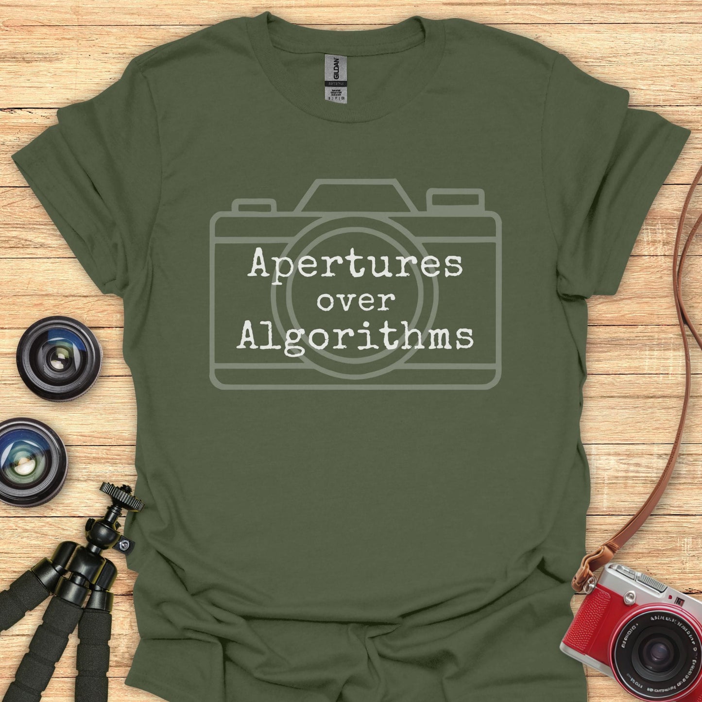 Apertures Over Algorithms T-Shirt