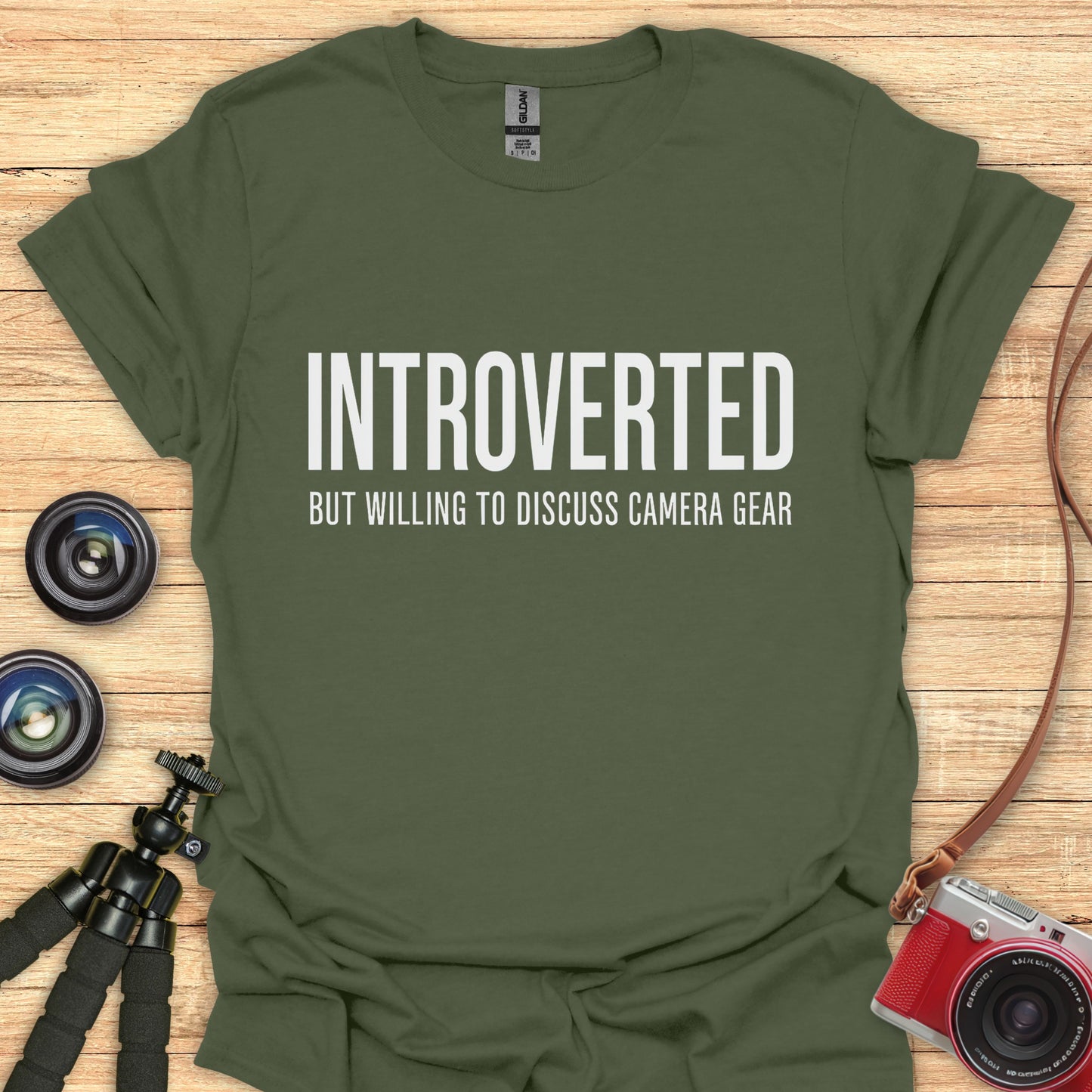 Introverted Photographer T-Shirt