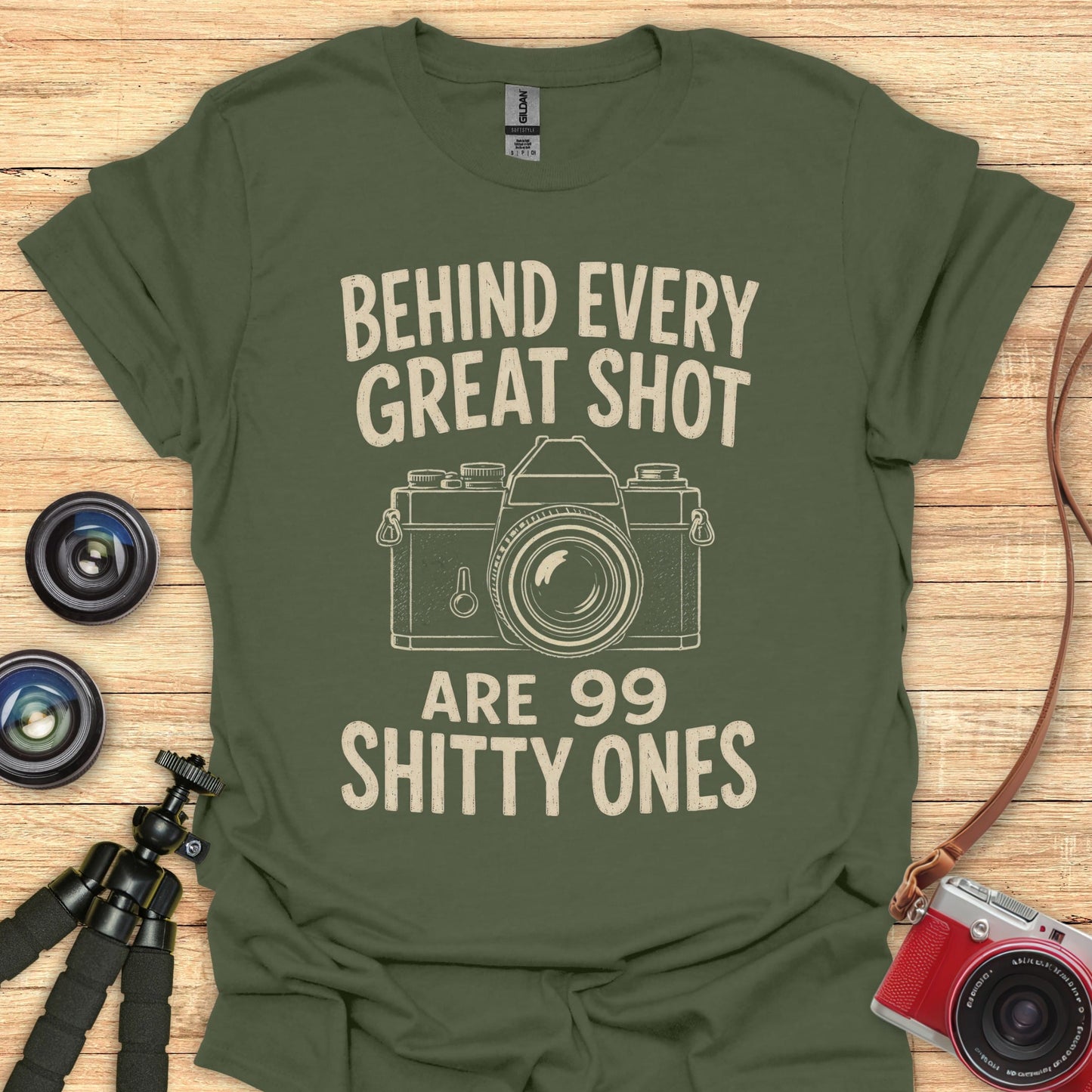 Behind Every Great Shot T-Shirt