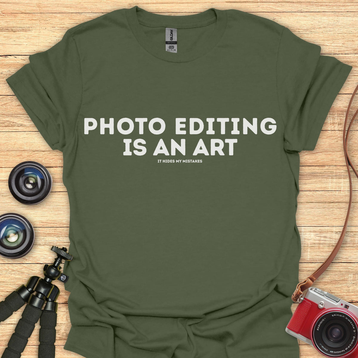 Photo Editing T-Shirt