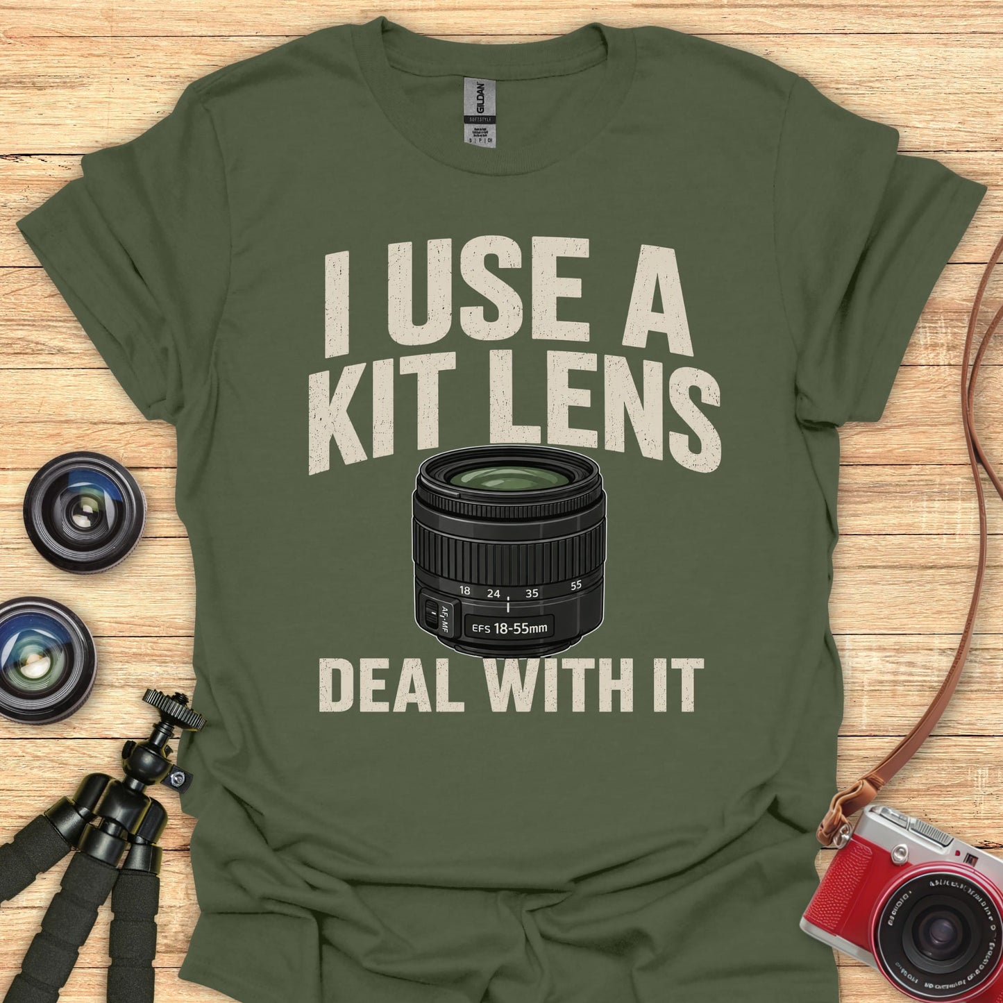 I Use A Kit Lens T-Shirt