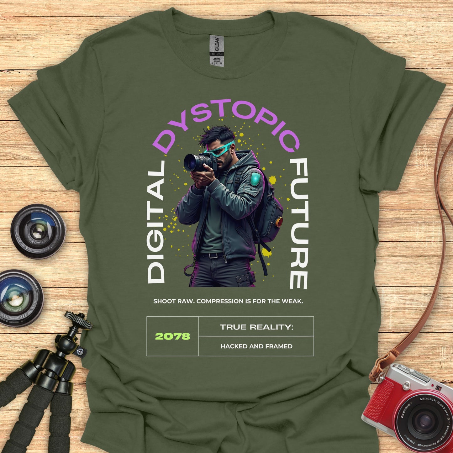 Digital Dystopic Future T-Shirt