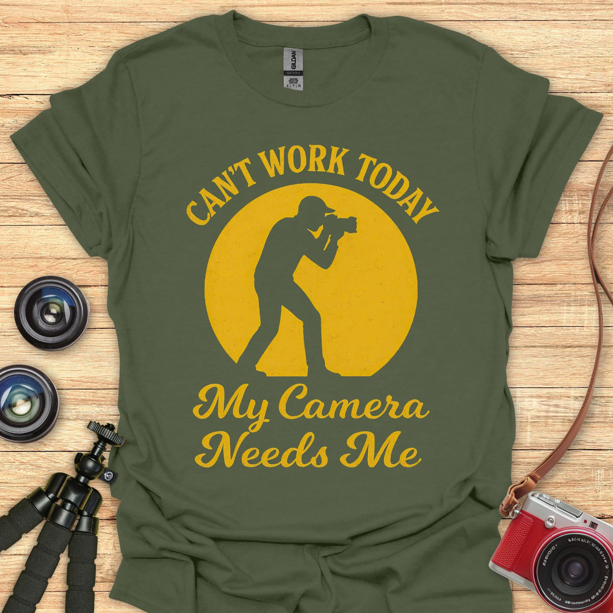 Camera Needs Me T-Shirt
