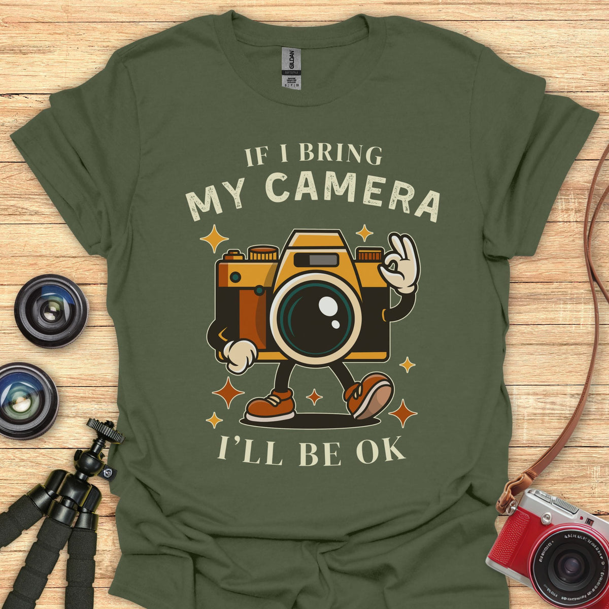 OK With Camera T-Shirt